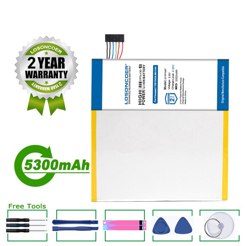 Losoncoer akku  c11 p 1327 5300 mah für asus fonepad 7 fe170cg me170c fe170 k017 k012 memo pad 7 me170cx me170 akku