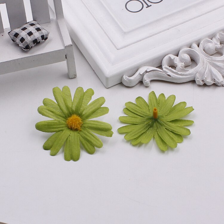 Cabeça de flor artificial de 6cm, cabeça de flor artificial diy, wreath, corpete de noiva, natal, dia das bruxas, decoração de caixa de presente de casamento, arco de casamento com 10 peças flores