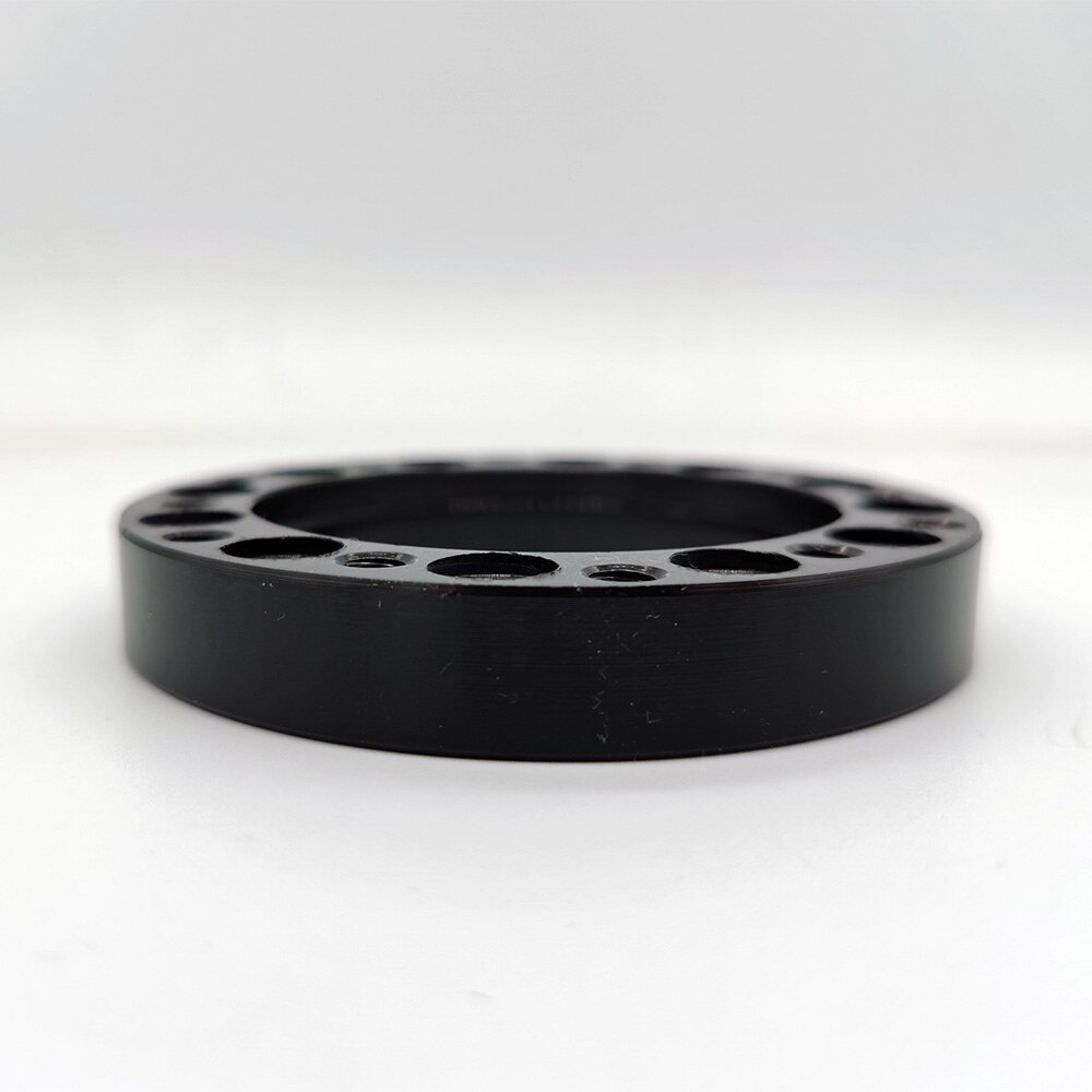 Universal Black Steering Wheel Hub Spacer 12 MM Steering Wheel Hub Boss Kit Adapter Spacer