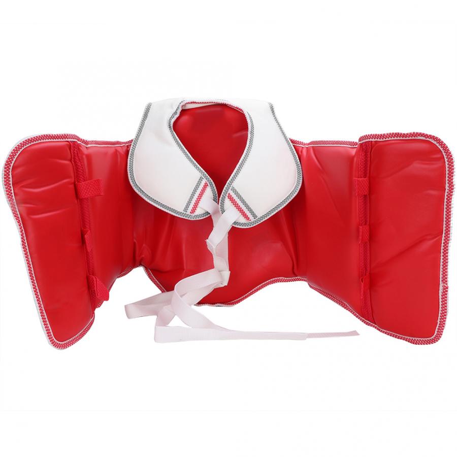 Taekwondo Groin garde PU sport sécurité Kit bras bande + casques + Jockstrop + poitrine protecteur boxe karaté entrejambe Kit de protection