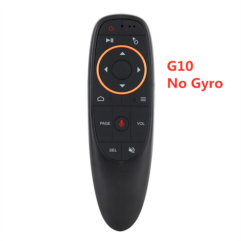 Kebidu G10S G20S G30S Gyro voix télécommande IR apprentissage 2.4G sans fil mouche Air souris pour Android TV Box pour Mini H96 MAX X99: G10