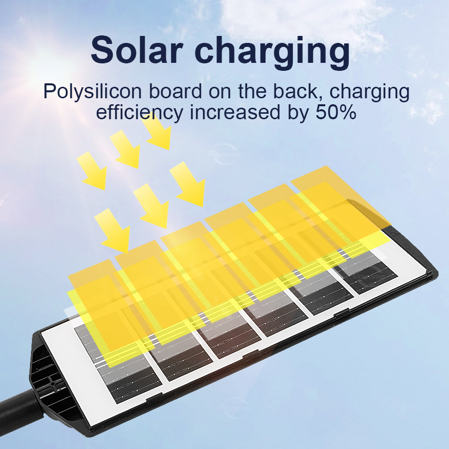 2025 Lámpara solar para exteriores recién actualizada 6000000 Luz solar ultrabrillante LM con luces inductivas para patio, farolillos de jardín de calle
