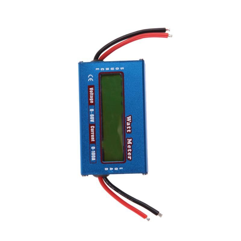Digitale Wattmeter Watt Meter Energie Meter DC 60V 100A Gleichgewicht Spannung Batterie Prüfer