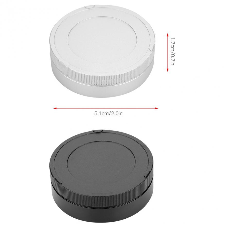 Metal Lensdop Achter/Cover protector Anti-dust voor leica m lm m mount camera Lenzen Fotografie Accessoire zwart zilver rood blauw