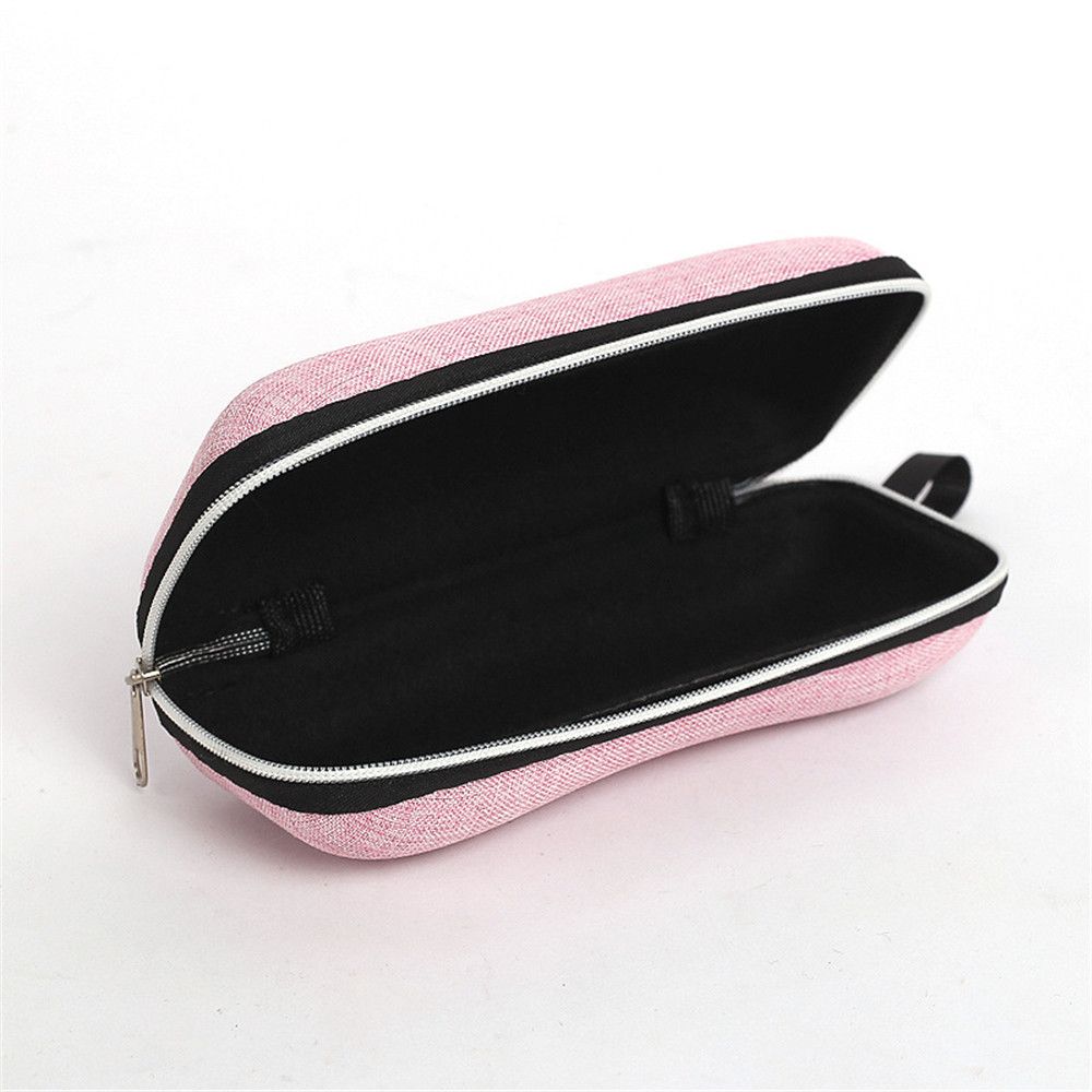 Mode Vintage Rits Draagbare Brillen Etui Bril Doos Bril Houder Brillen Accessoires