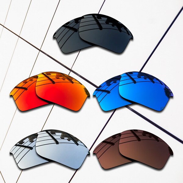 E.O.S Polarized Replacement Lenses for Oakley Bottle Rocket Sunglasses - Varieties Colors: All-Polarized 5 Pair