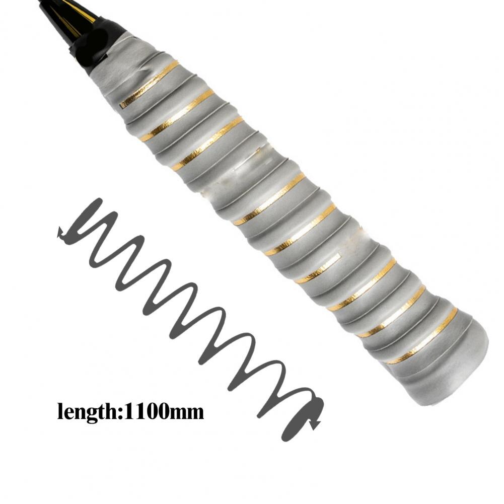 Racket Grip Tape Antislip Zweet Absorbption Polyurethaan Hengel Shockproof Kleverigheid Racket Handvat Grip Tape Voor Tennis