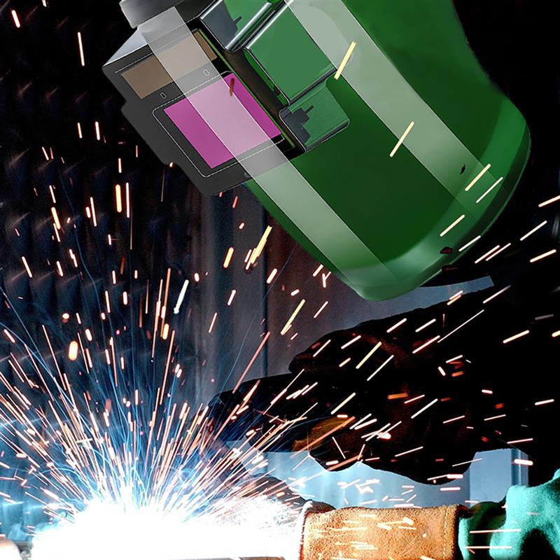 Safety Automatic Eye Protect Anti-UV Welding Helmet Welding Mask Head-Mounted Goggles Light Filter Welding Cap Protective Helmet