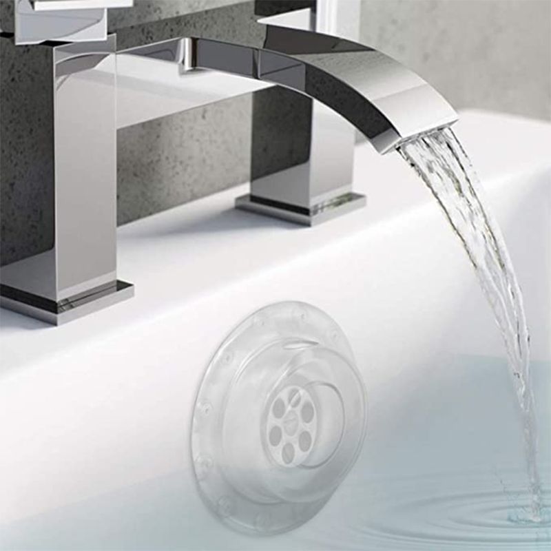 Bottomless Bath Overflow Drain Cover Adds Water to Tub for Bath Deep Water Bath 35ED
