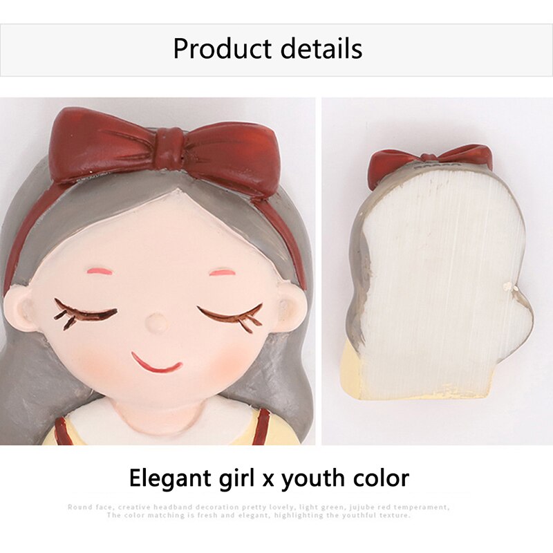 ♕s 3D Cartoon Cute Thinking Girl Boy Switch Stickers Home Wall Stickers Fantasy Switch Sticker Multifunctional Stickers