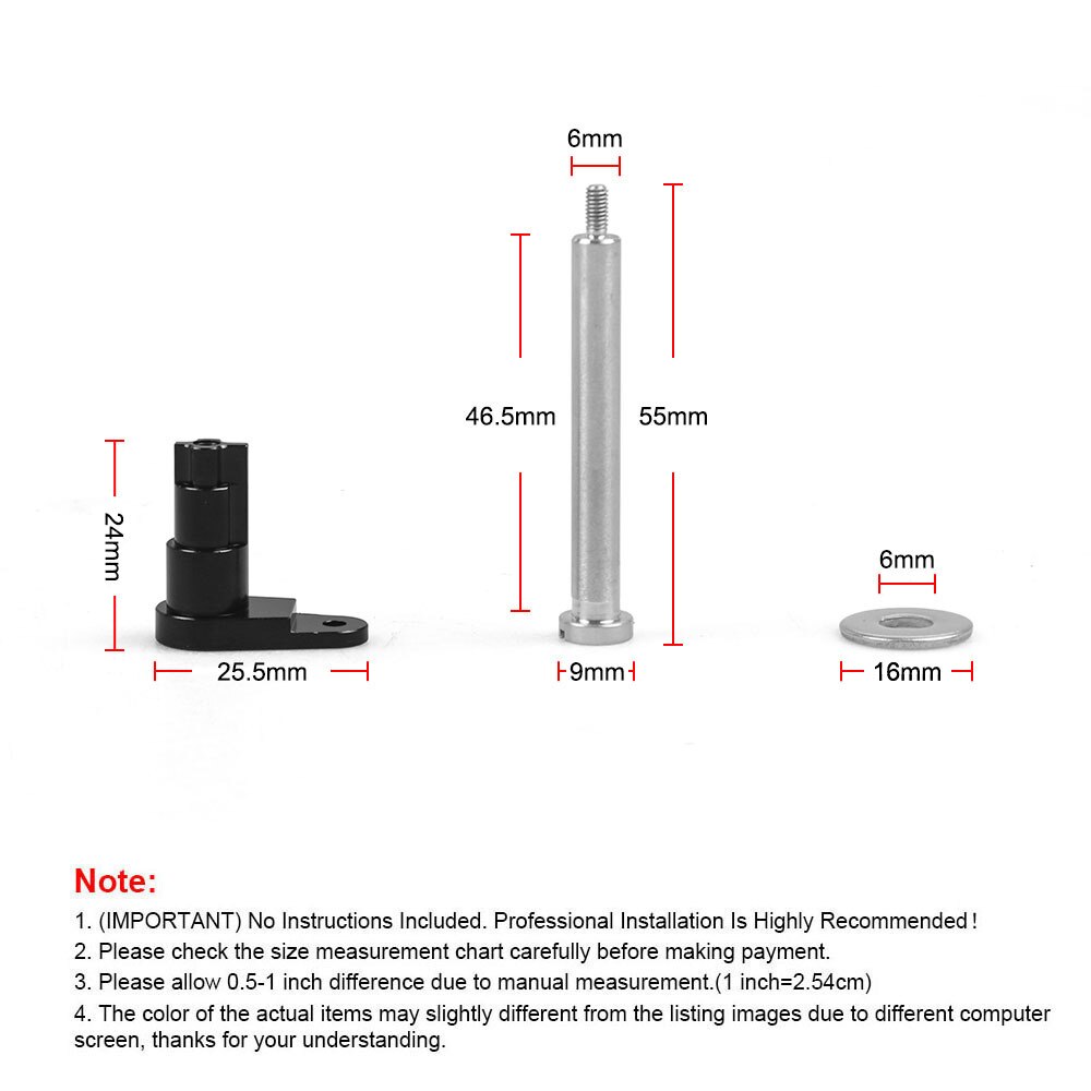 Permanent Repair for Ford F150 Fuel Door Repair Kit ) Hinge Kit - Loose Gas Cap Fix Filler Neck Housing Cover