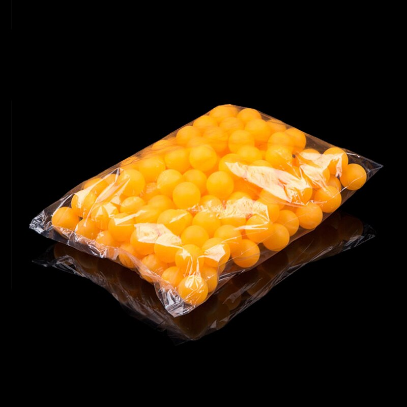 150 stk / sæt 40mm hvide orange bordtennisbolde vaskbare drikkeøvelse bordtennisbold: Orange