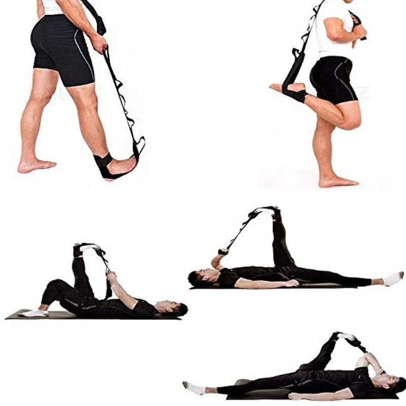 Yoga Stretch Strap, Ligament Revalidatie Stretching Riem Voet Slag Band, Fasciitis Plantaris Been Training Tool