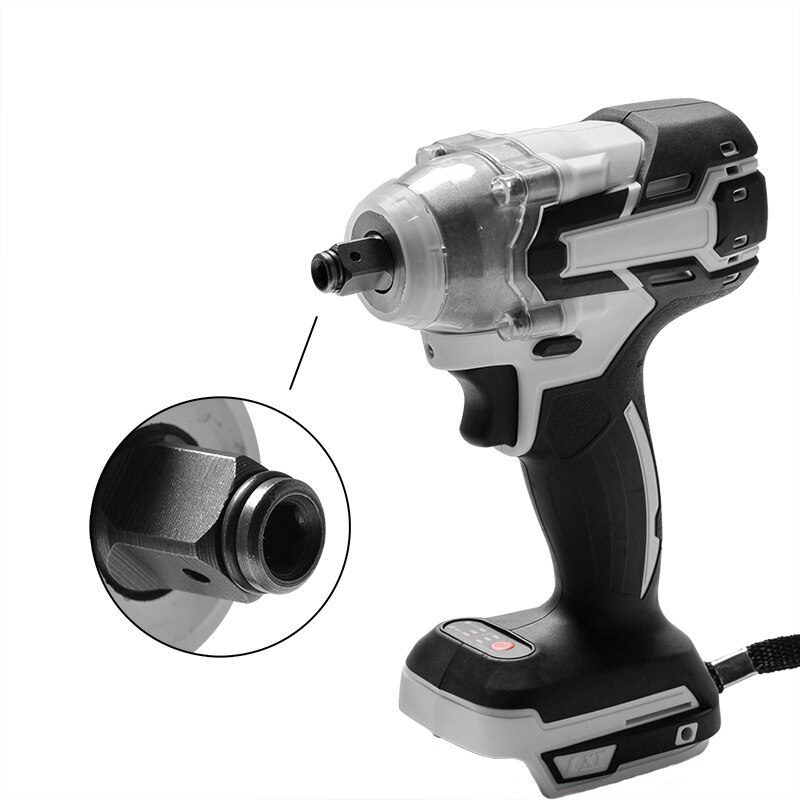 520Nm Brushless Cordless Electric Impact Wrench Rechargeable Screwdriver Jackhammer Wrench Power Tool For 18V Makita Battery