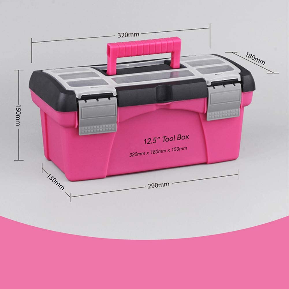 10 12.5 inchesToolbox Household Repair Electrician Toolbox Multifunctional Car Repair Box Tool Container Storage Box
