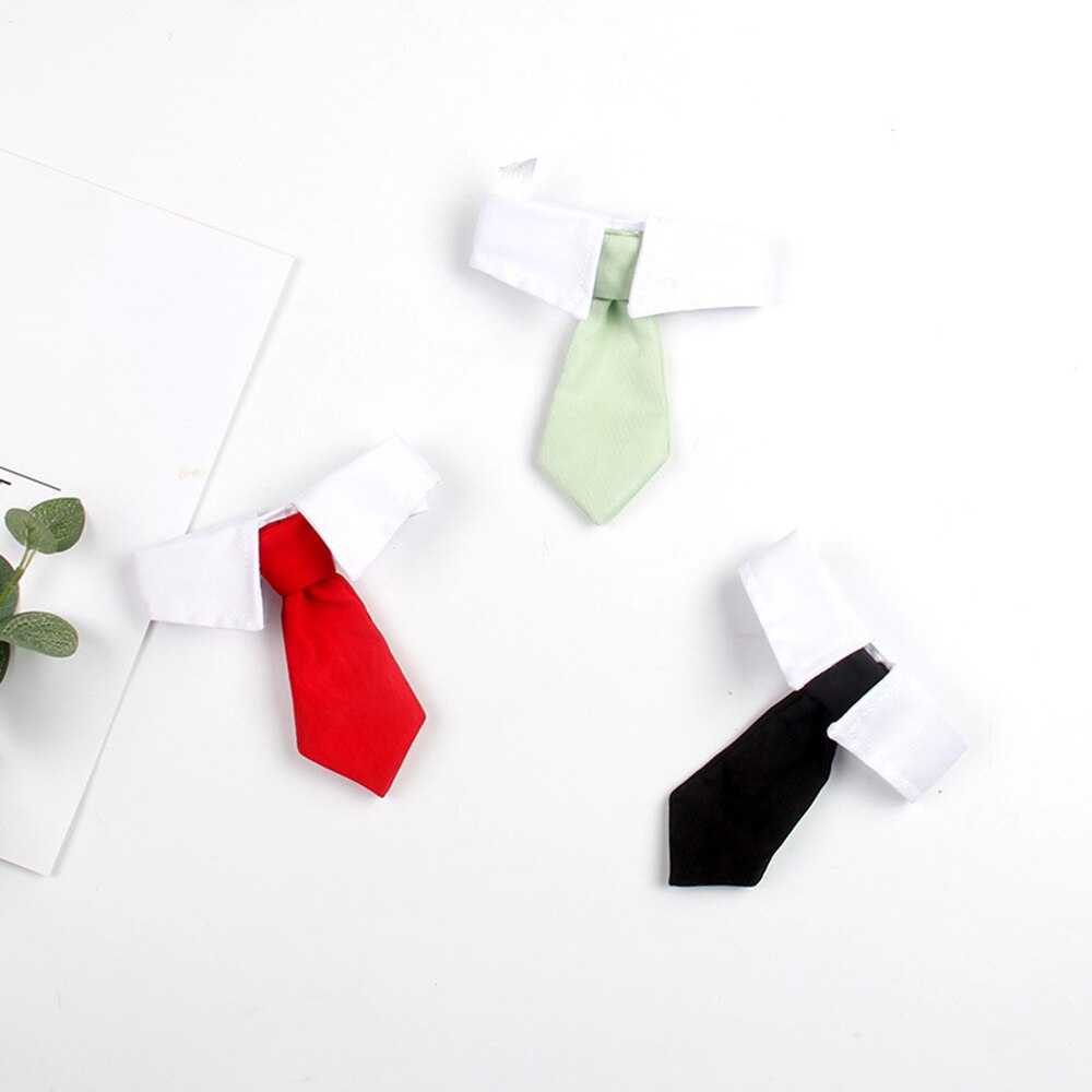 Corbata Formal para perro y gato, pajarita para esmoquin, Collar negro y rojo para perro y gato, accesorios para mascotas, traje para perros y gatos pequeños y medianos