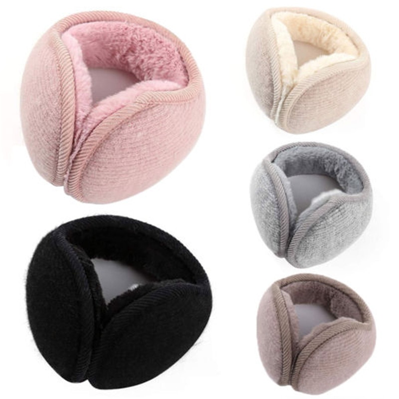 Adult Men Women Fur Headphones Winter Warm Headphones Cute Plush Winter Earmuffs Headphones For Women Ear Cover Ear Flap Muffs