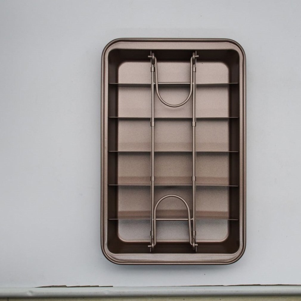 Brownie Pan Brownie Cutter Mould Cake Bread Baking Mold Baking Tool Kitchen Cake Tool Kitchen Accessories