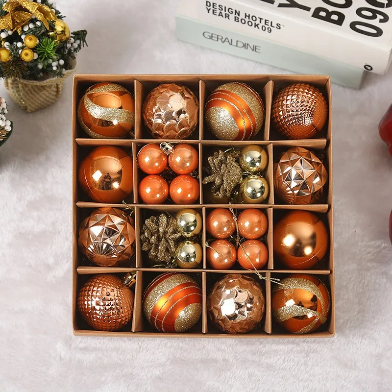 Christmas Tree Balls 42pcs 6cm 3cm Big Christmas Ball Multicolor Ball Decorations Christmas Tree Ornaments Set for Home Party