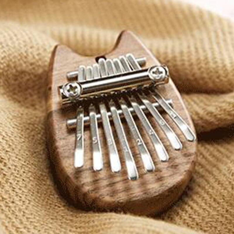 Kalimba Thumb Piano Mini Kalimba 8 Key Portable Mbira Finger Piano Best for