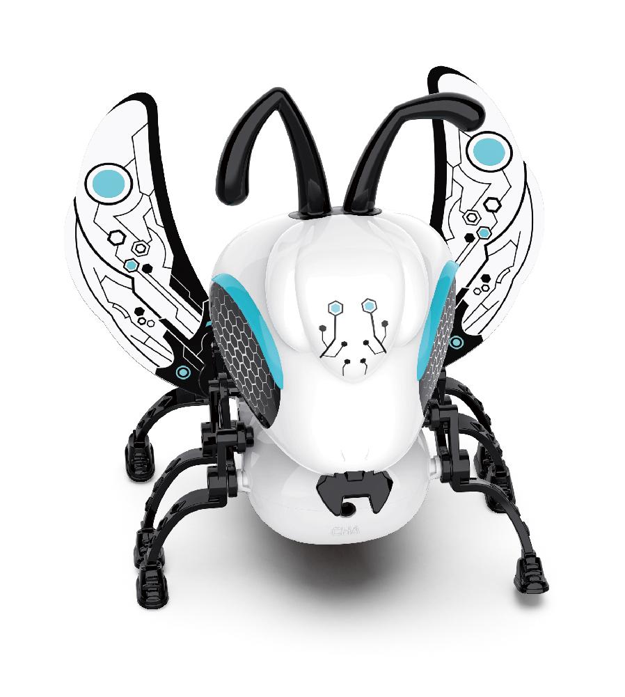 RCtown-Robot insecto, juguete interactivo para cantar y gatear, para padres e hijos