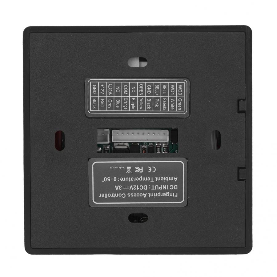 Rfid-tastaturlæser biometrisk genkendelse af fingeraftryk rfid-kort adgangskode baggrundsbelysning tastatur adgangskontrolsystem