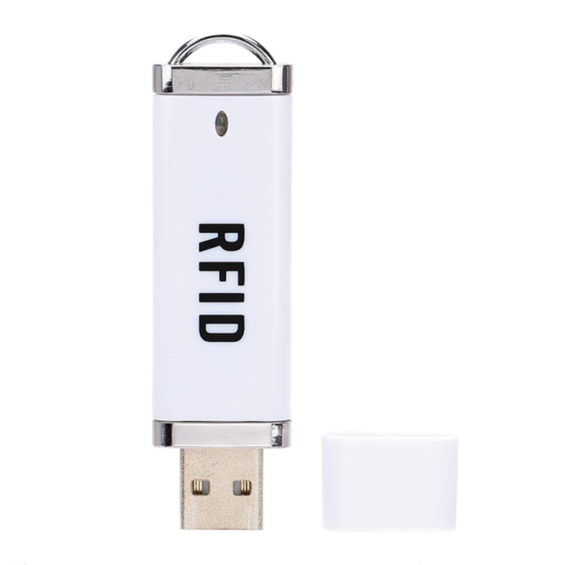 Draagbare MINI USB RFID IC ID Kaartlezer 13.56MHz 125Khz Kaartlezer Play en Plug Non Driver Driverless kaartlezer