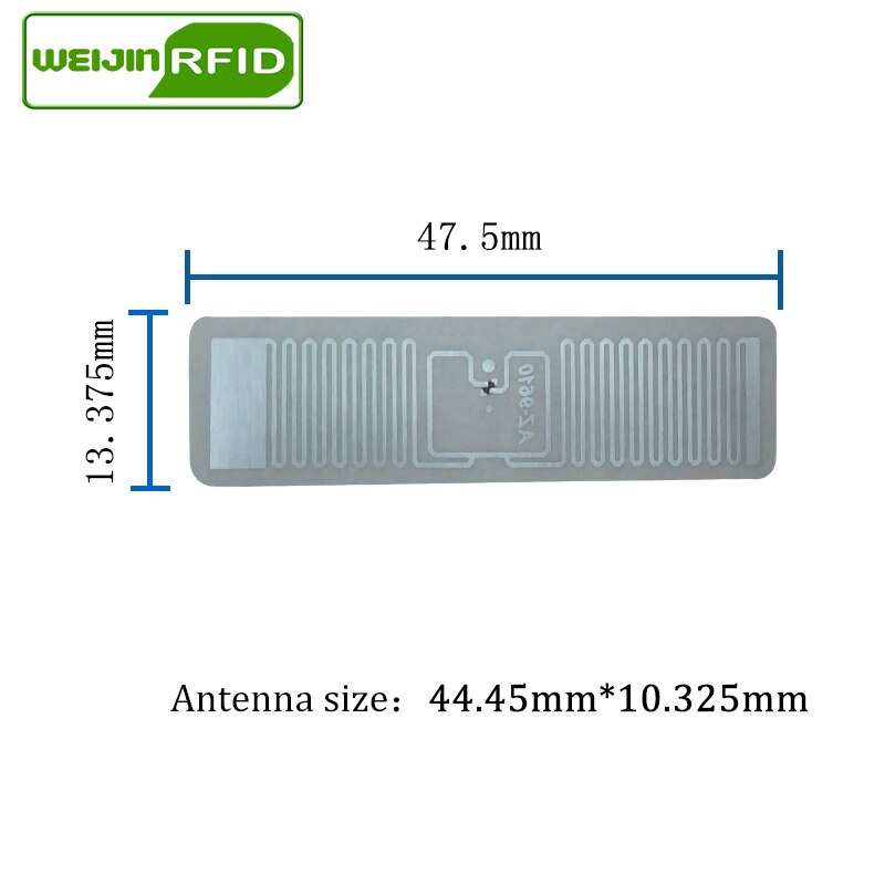 Uhf rfid tarratunniste alien 9610 upotus 915 mhz  c1 868m 860-960 900 3 2 18000-6c rfid-tunnisteet etiketti