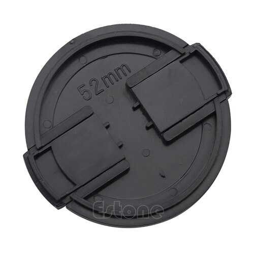 1 PC noir 49mm Snap sur le capuchon de l'objectif avant pour Canon Pentax Sony SLR DSLR caméra DC: Default Title