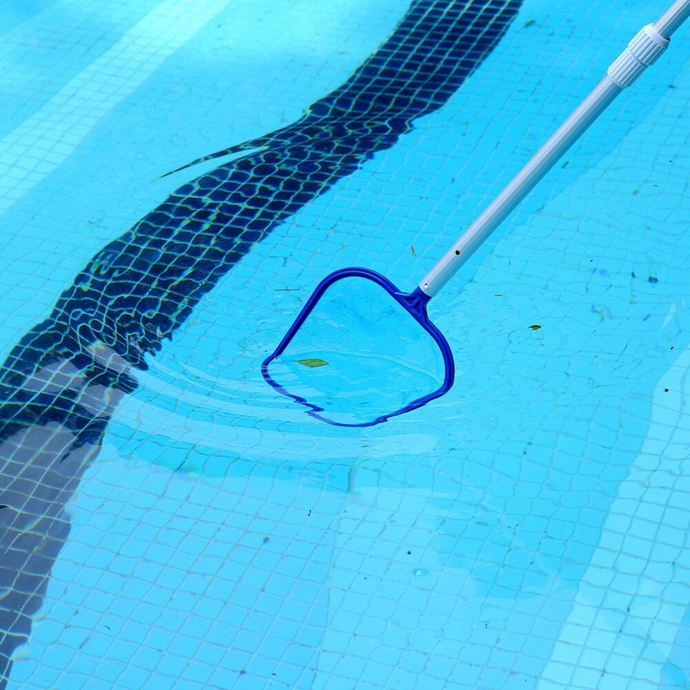 Swimming Pool Salvage Net Pool Landing Cleaner Net Cleaning With Aluminium Telescopic Pole Fish Pond Skimmer Leaf Garbage Clean