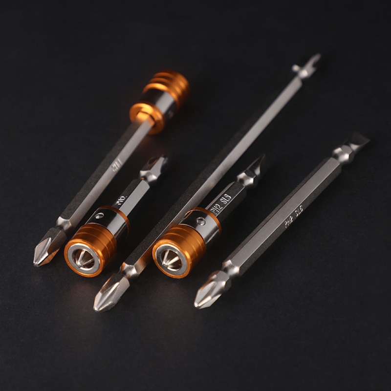 Multi-Function set electric screwdriver electric drill head send strong magnetic ring Drill drill bit