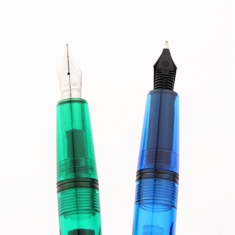 de lujo Jinhao 51A Retro finanzas pluma estilográfica de oficina nuevos útiles escolares para estudiantes papelería bolígrafos de tinta