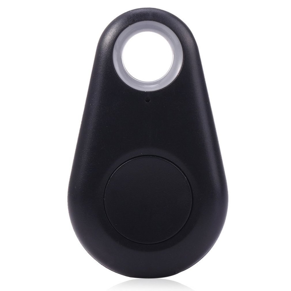 Smart trådlös 4.0 nyckel anti förlorad sökare tracker alarm gps locator trådlös positionering plånbok husdjursnyckel: Svart