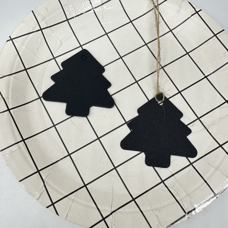 Etykiety z papieru kraft, kartki z kartonu na choinkę z sznurkami, na ślub, urodziny, Boże Narodzenie, przyjęcie, zawieszki na prezenty, materiały robić pakowania ciasteczek