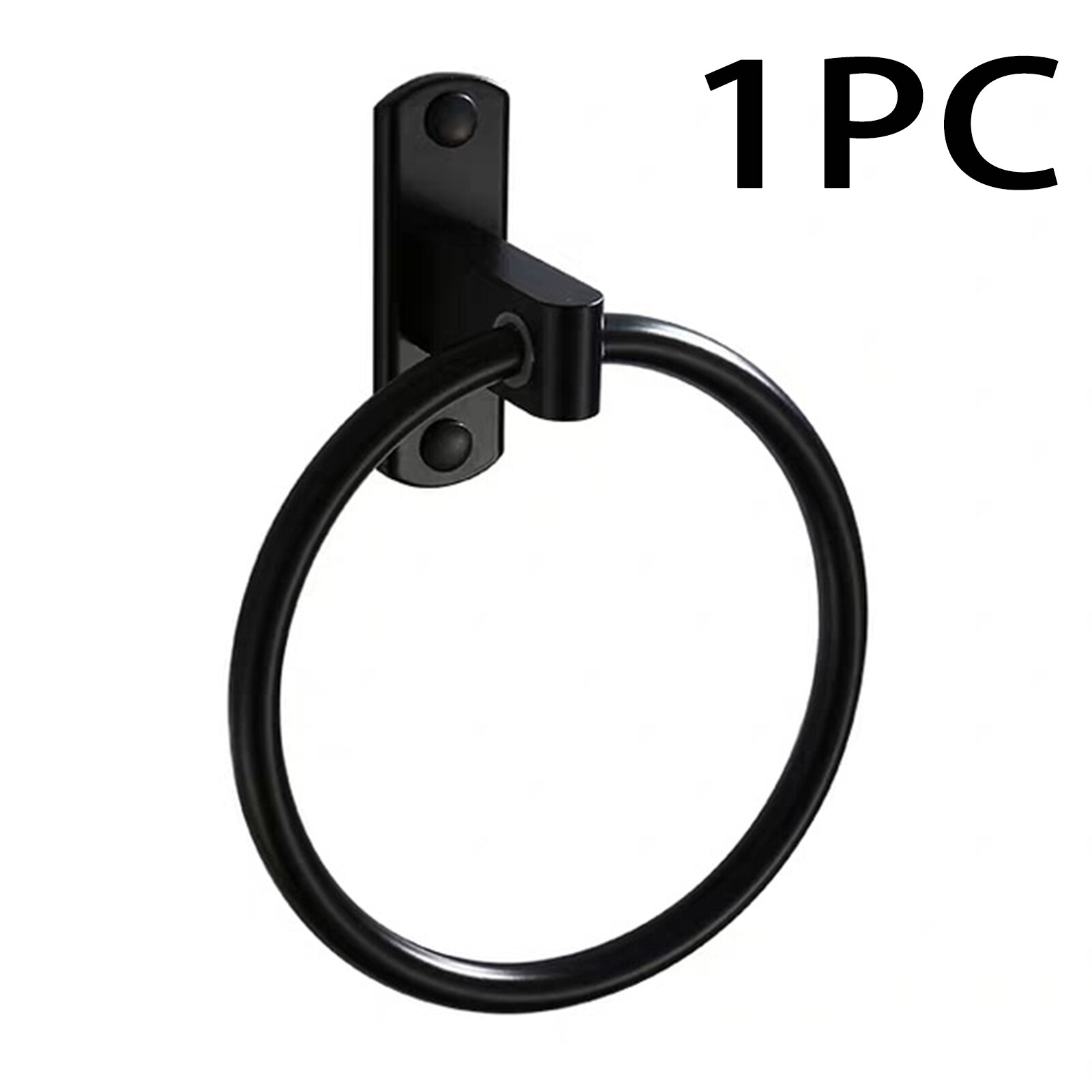 Bathroom Towel Holder In Black