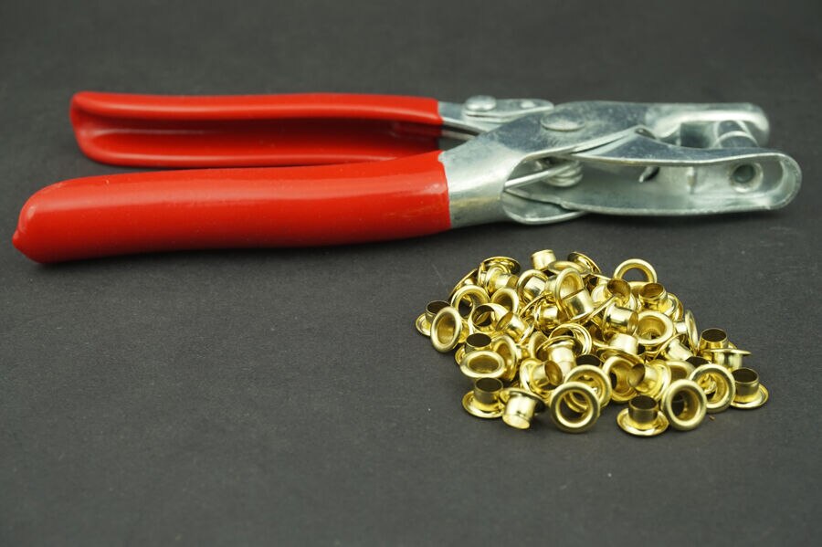 Eyelet punch pliers clamp Eyelets Hole Punch awnings / pool covers Tool Set