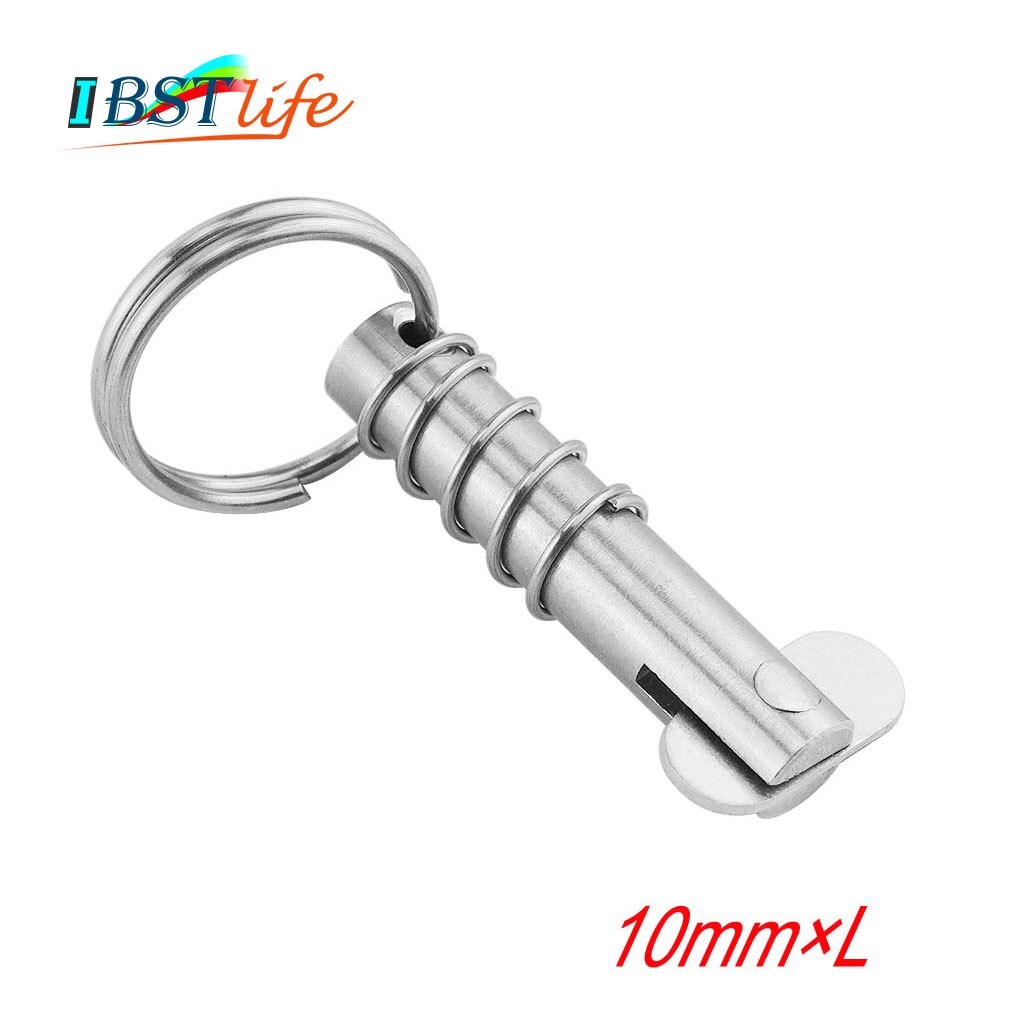 10mm Marine grade stainless steel 316 Boat Quick Release Pin Marine Hardware Deck Hinge Replacement Accessories