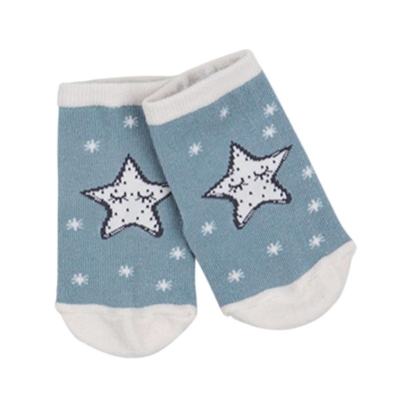 1-3 Y calcetines bonitos para bebé, calcetines con estampado de letras de dibujos animados para niños Y niñas, calcetines suaves de algodón de suelo corto, accesorios de Navidad para niños