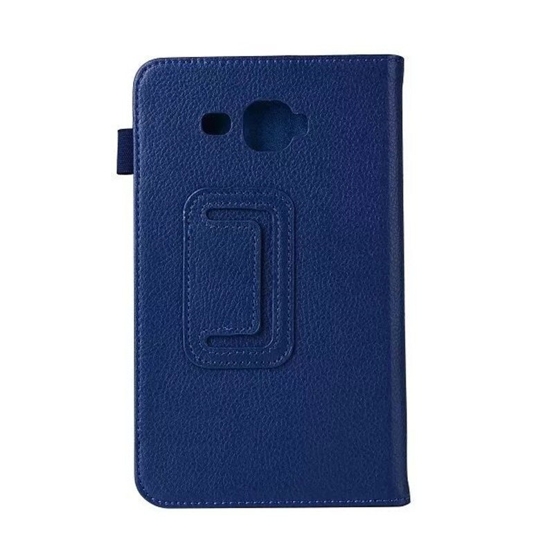 360 Rotating Case for Samsung Galaxy Tab A 7.0 T280 T285 SM-T280 SM-T285 PU Leather Case Folding Stand Smart Cover: 02 Dark Blue