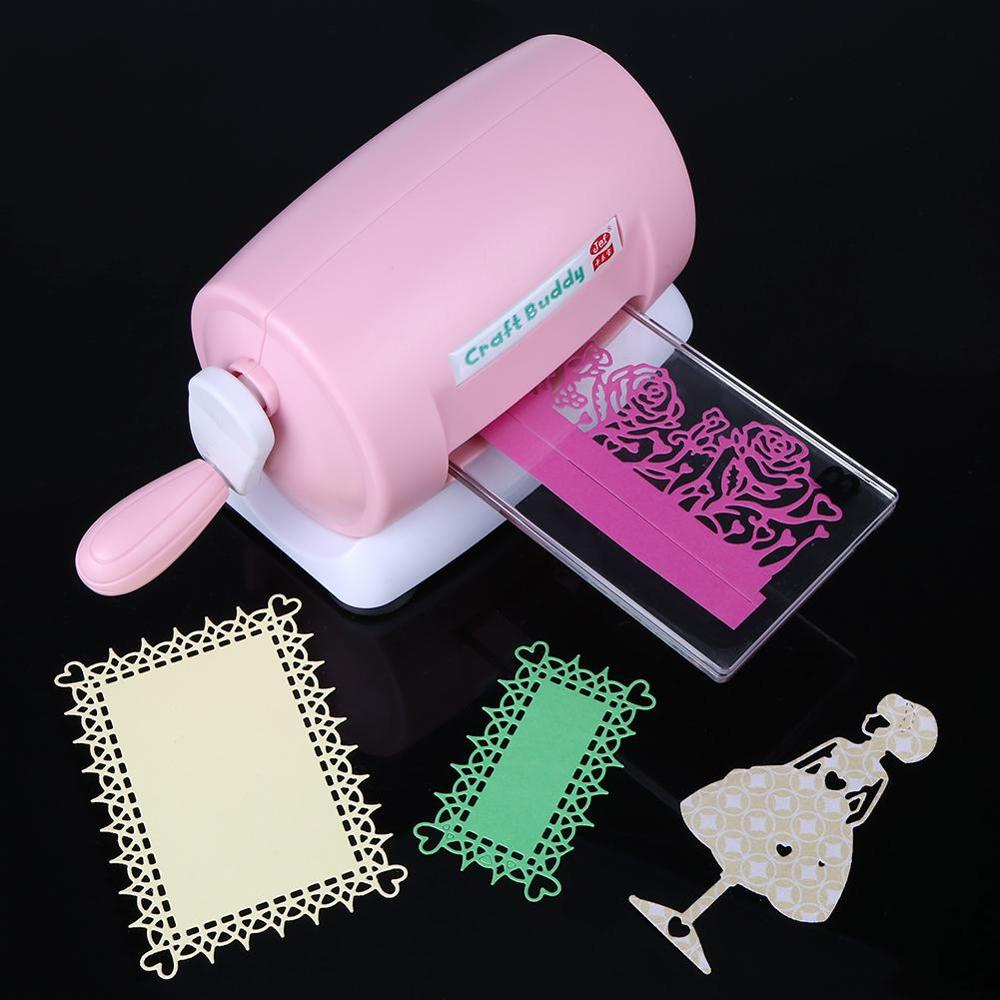 DIY Die Cutting Machine Embossing Scrapbooking Cutter Dies Machine Paper Card Making Craft Tool Red Purple White Bule Pink