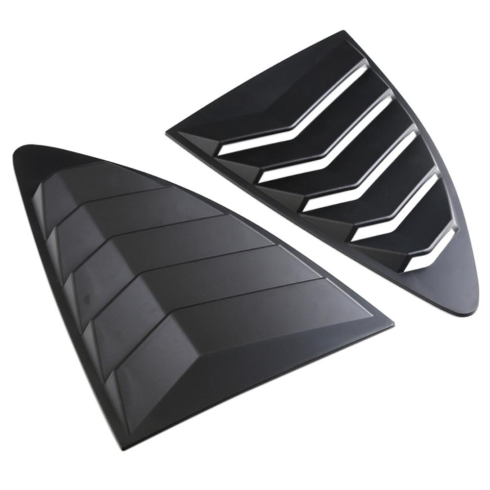 Une paire nouvelle voiture fenêtre arrière persienne panneau de couverture persiennes quart fenêtre persiennes pour Subaru BRZ pour Toyota 86 Scion FRS