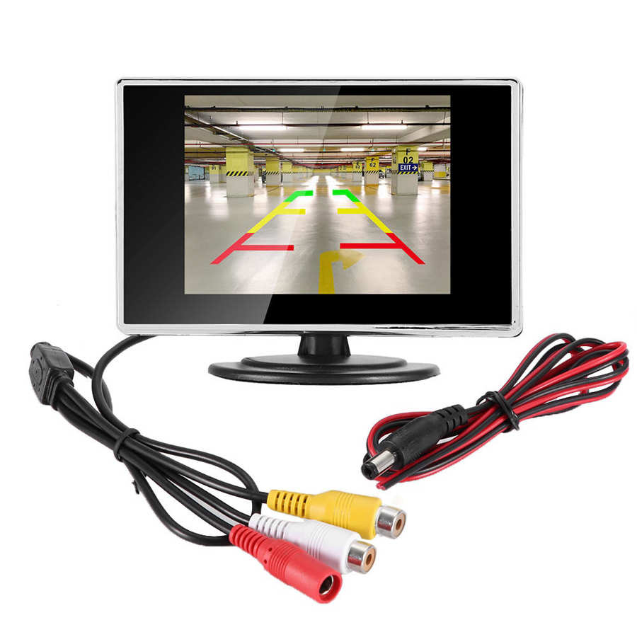 3.5 inch LCD Display Monitor Device for Car Bus Truck Boat Reverse Rear View Camera: Default Title