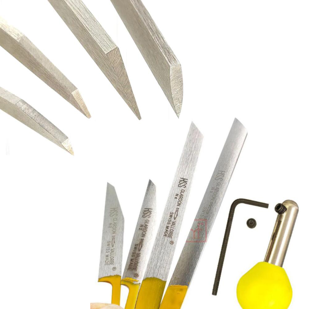 15 unids/lote 8 unids/lote joyeros de alta velocidad HS Graver joyería cuchillo de Grabado herramientas de joyería arte graver herramientas de grabado neumático