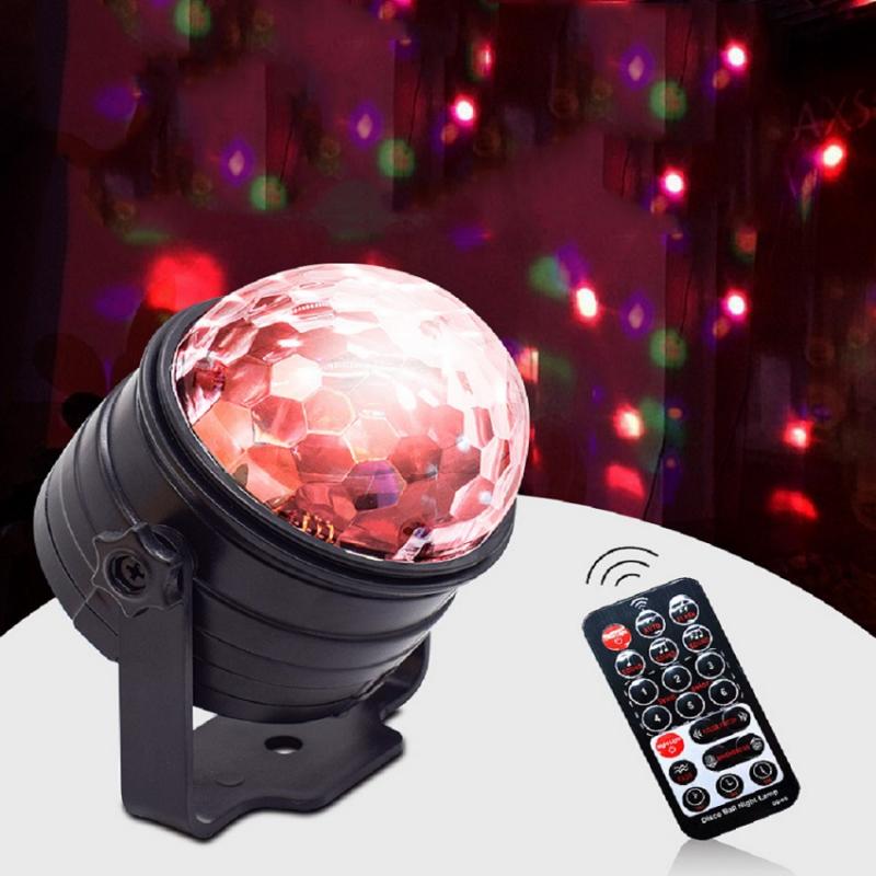 USB Disco w/ Remote Control Led Disco Lights for Parties Room Car Kids Dance Karaoke DJ Show Club Bar Pub