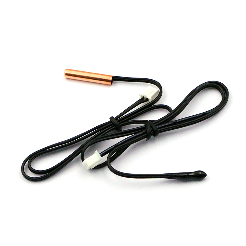 2 Stück Klimaanlage Temperatur sensor 5k 10k 15k 20k 25k 50k 100k Conditioner Rohrs ensor Gummi kopf Kupfer kopf