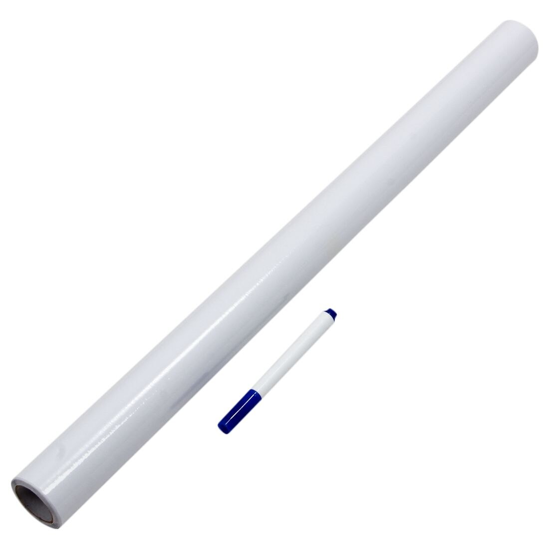2 STUKS van Peel en Stick Whiteboard PVC Krijtbord Muursticker Gratis Marker Pen 45 cm x 200 cm/ stuk Geweldig voor Kinderkamer B17