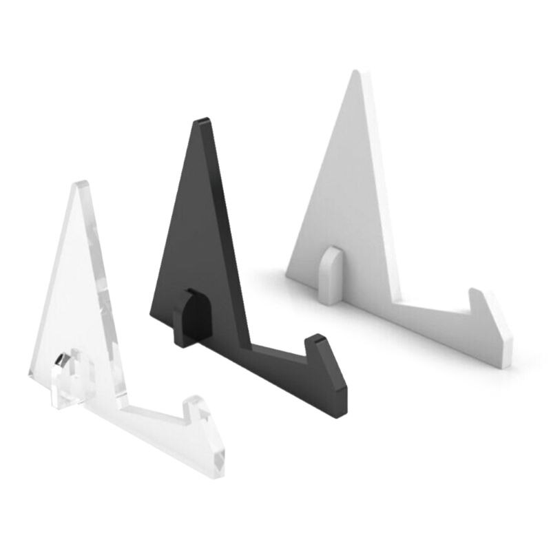 Krystal bogstande / akryl displaystander / detail bogholder / kogebog holder