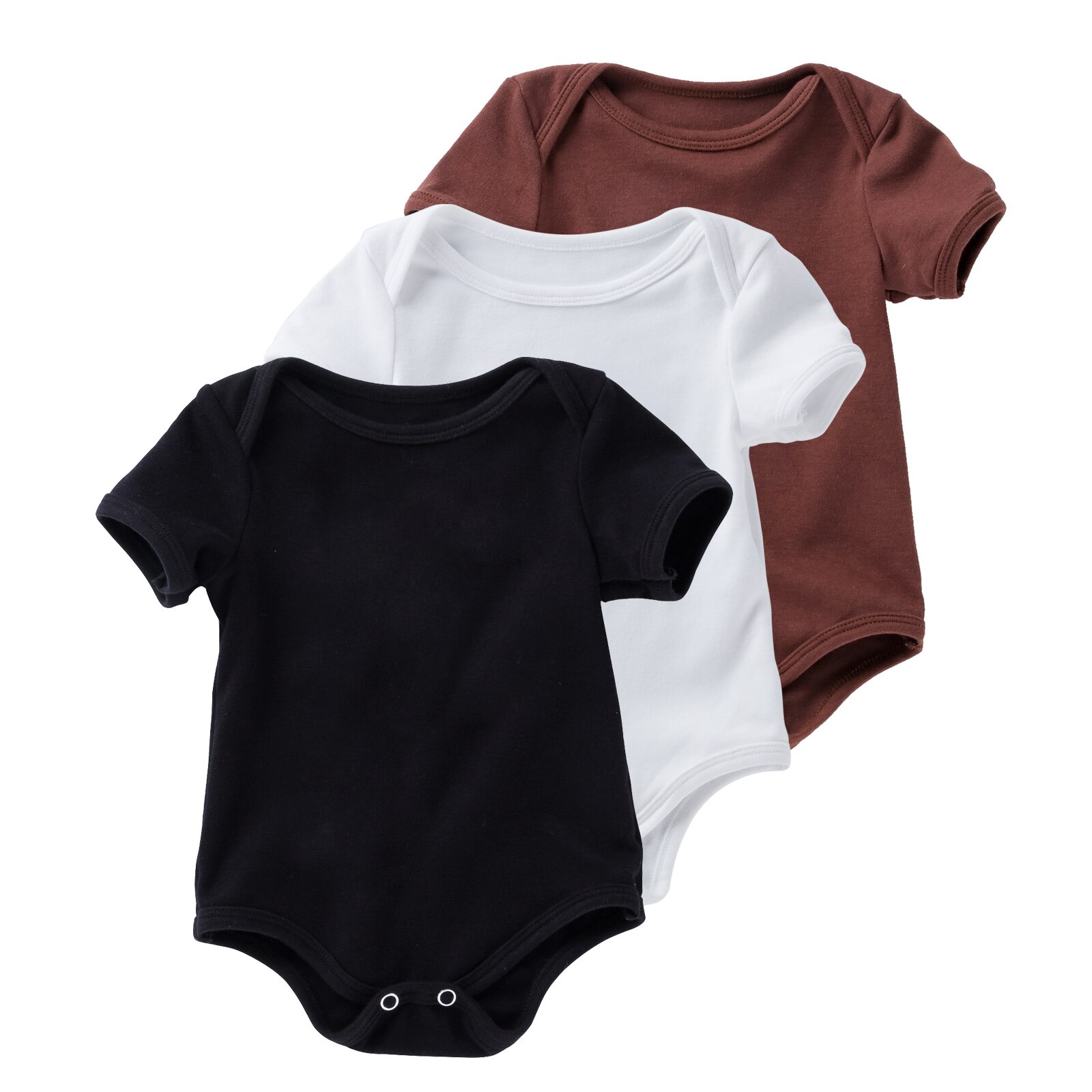 3 Stks/set Babykleertjes Pasgeboren Rompertjes 100% Katoen Elastische Peuter Jongen Kleding 2022: A / 24M