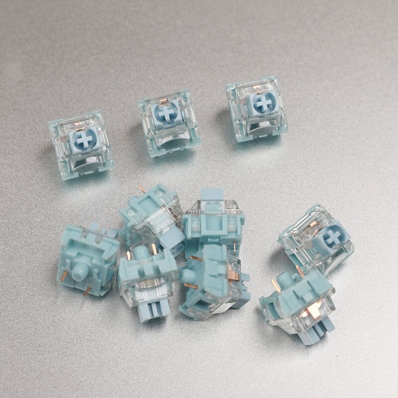 5pcs/pack TTC Bluish White Switch Linear Switches For Mechanical keyboard Switch