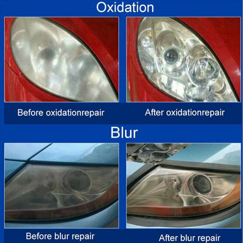 Herramienta de reparación de cristal para faros delanteros de coche, Kit de restauración de copa de atomización de calefacción, duradero y práctico de usar